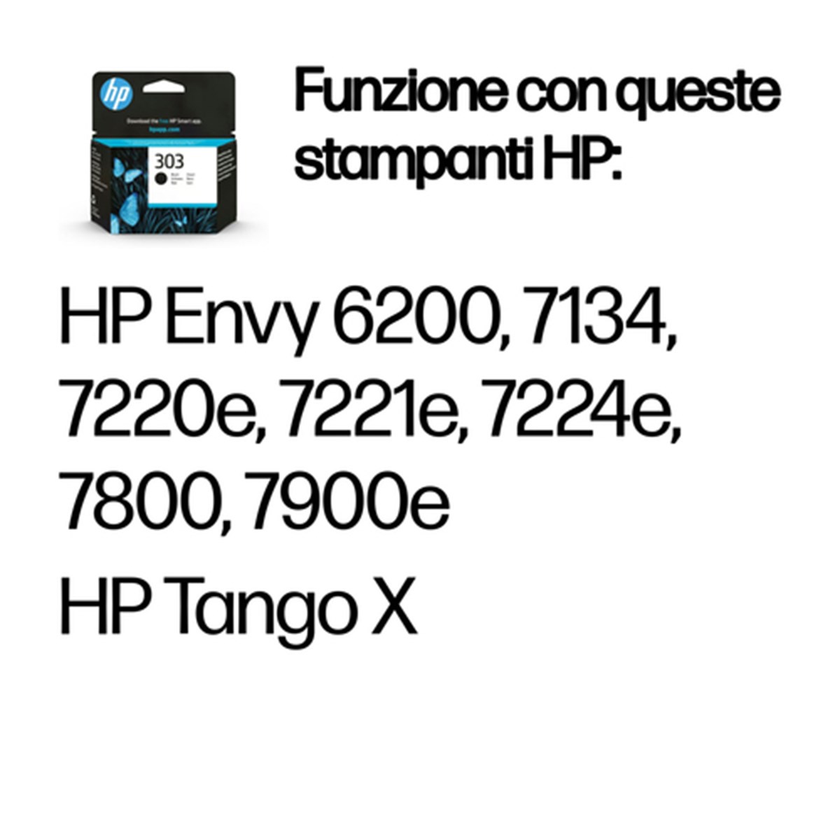 HP CARTUCCIA 303 NERO INKJET STANDARD