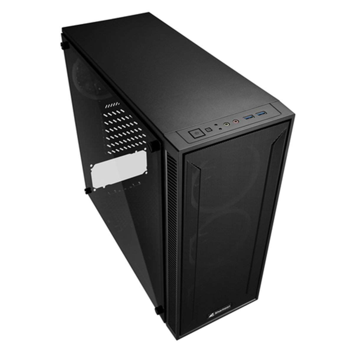 SHARKOON CASE TG4M RGB ATX VETRO TEMPERATO 6 SLOT ESPANSIONE, 3X120MM FAN FRONT, 1X120MM FAN REAR