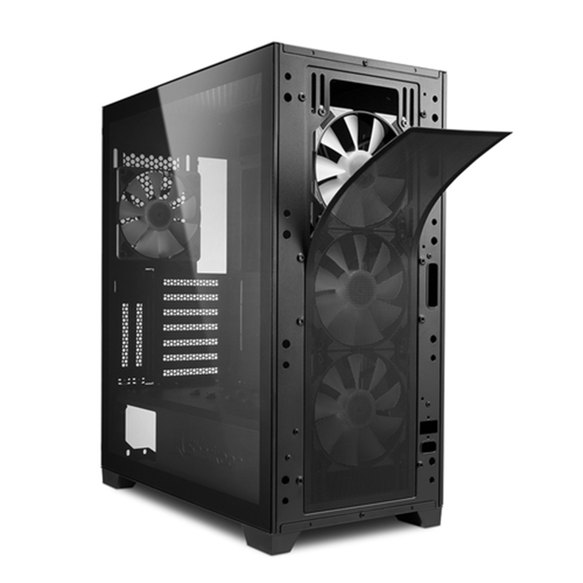 SHARKOON CASE TG7M RGB ATX VETRO TEMPERATO, 7 SLOT ESPANSIONE, 3X120MM FAN FRONT, 1X120MM FAN REAR