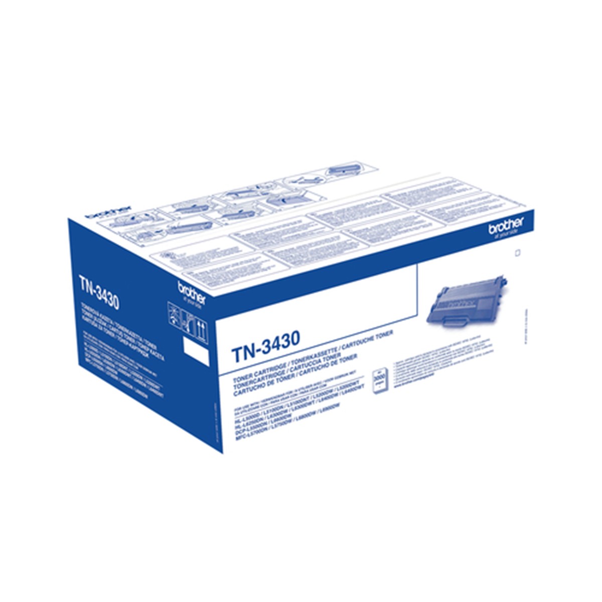 BROTHER TONER NERO 3.000PAG PER HL-L5000/5100/5200 MFC-L5700