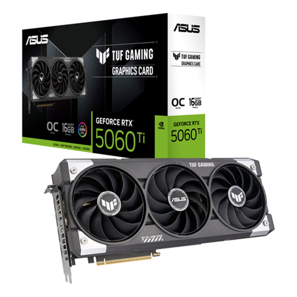 ASUS VGA GEFORCE RTX 5060 TI, TUF-RTX5060TI-O16G-GAMING, 16GB GDDR7, HDMI/3DP, 90YV0MG0-M0NA00