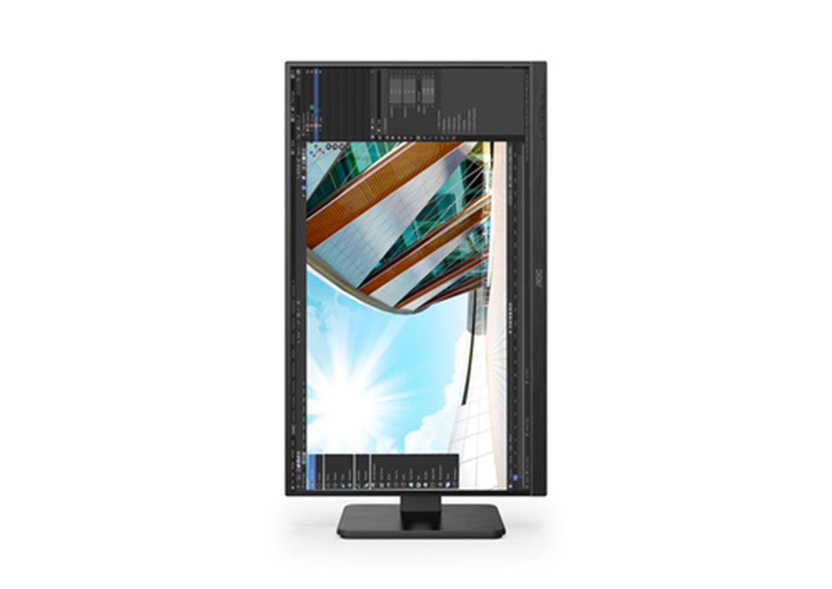 AOC MONITOR 27 LED IPS 4K UHD 16:9 350 CDM, USB-C, DP/HDMI, PIVOT, MULTIMEDIALE