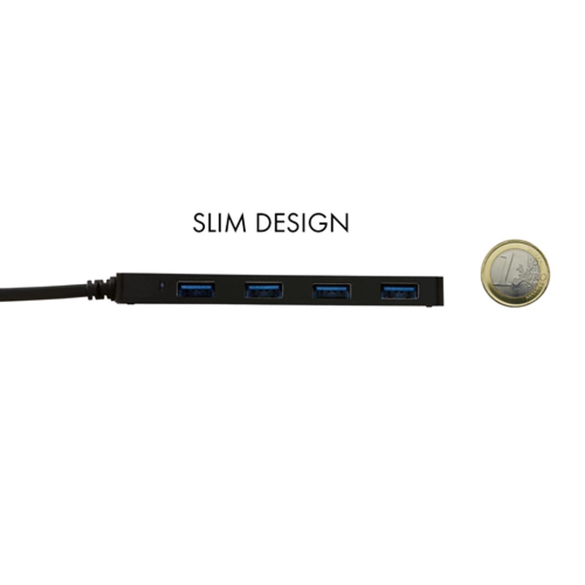 I-TEC HUB 4 PORTE USB 3.0, NO ALIMENTATORE (POWER DELIVERY)