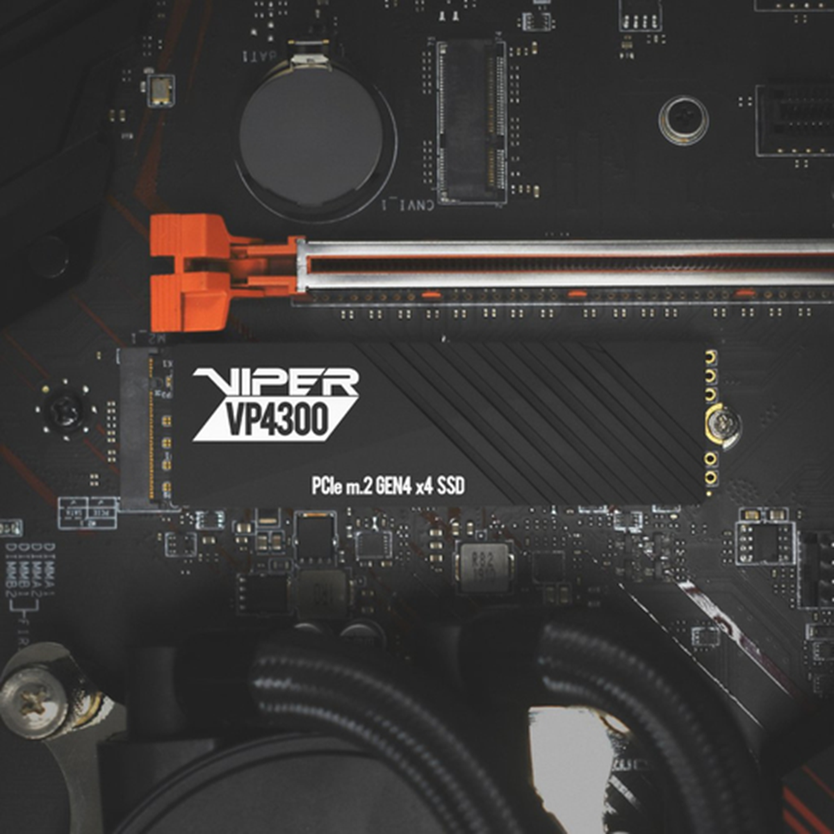PATRIOT SSD VIPER VP4300 2TB M2 2280 PCIE GEN4x4, 7400MBS/6800MBS R/W