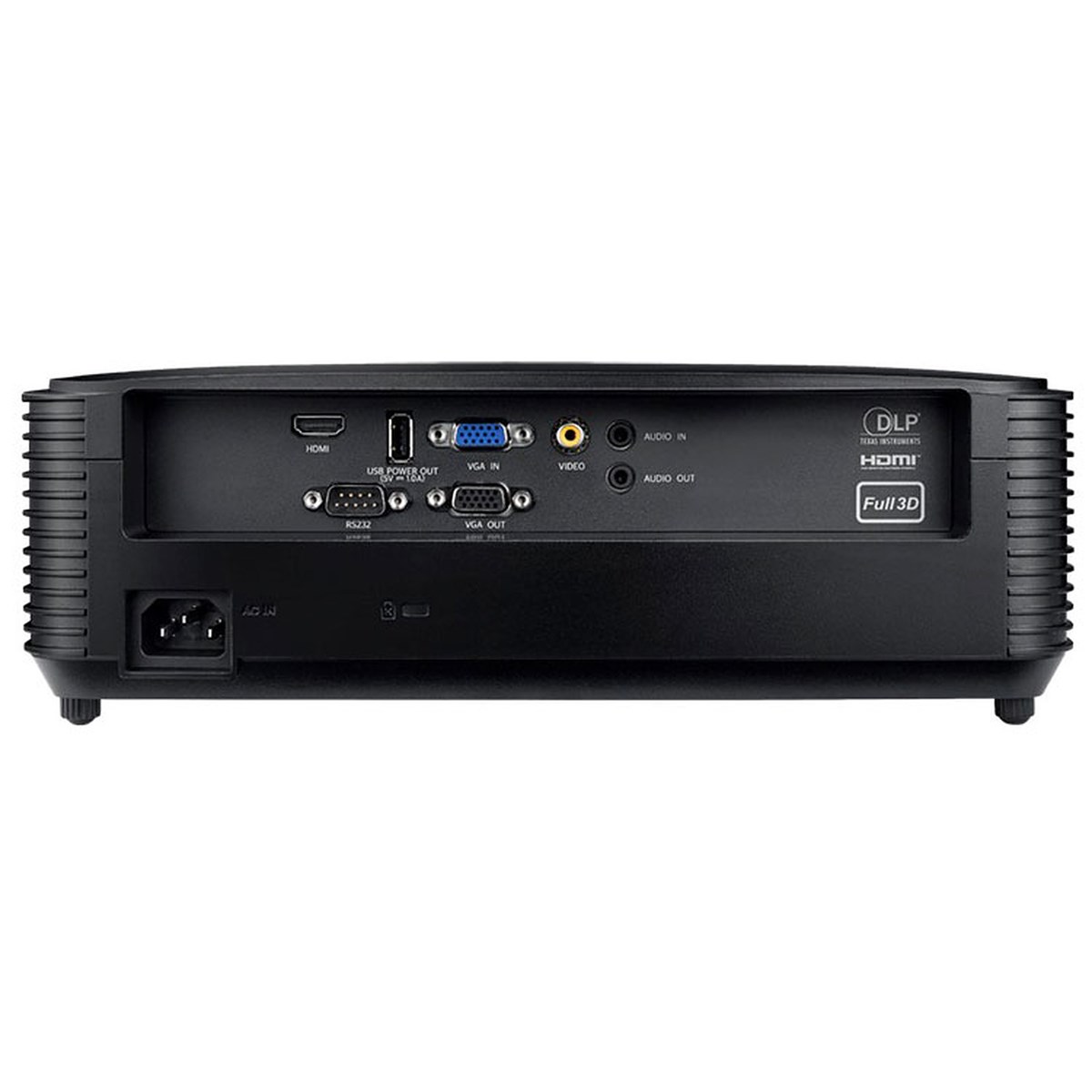 OPTOMA VIDEOPROIETTORE W400LVE, WXGA, 4000 LUMEN, HDMI/VHA IN/VGA OUT - 1.55:1 - 1.73:1