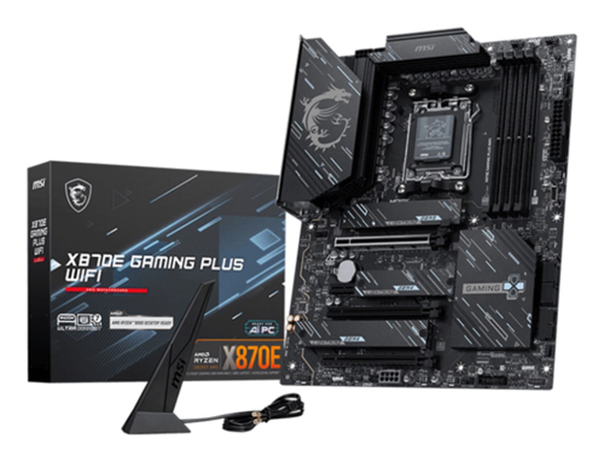 MSI MB AMD X870E GAMING PLUS WIFI QUALCOMM NCM865,DDR5,HDMI TYPE-C