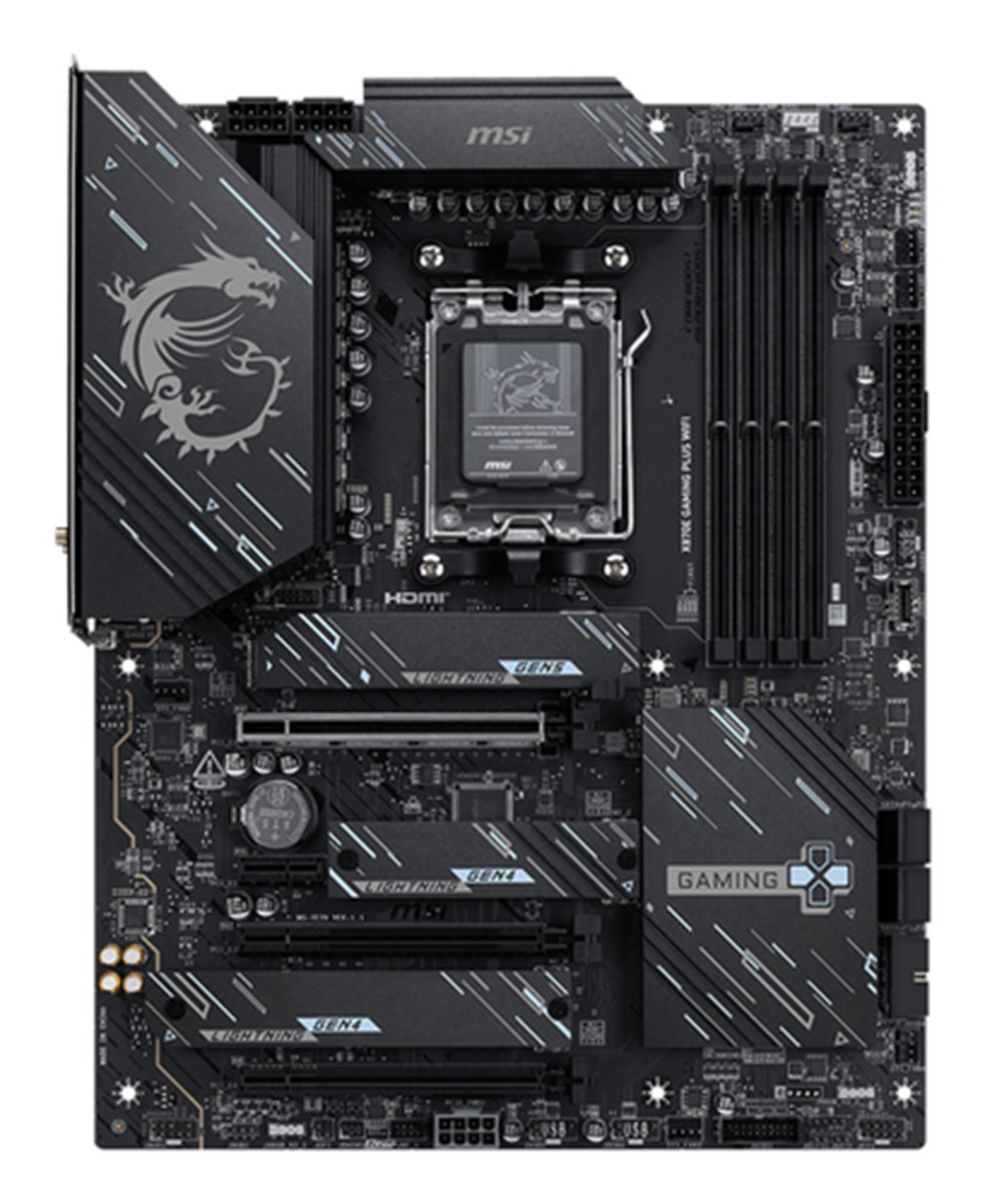 MSI MB AMD X870E GAMING PLUS WIFI QUALCOMM NCM865,DDR5,HDMI TYPE-C