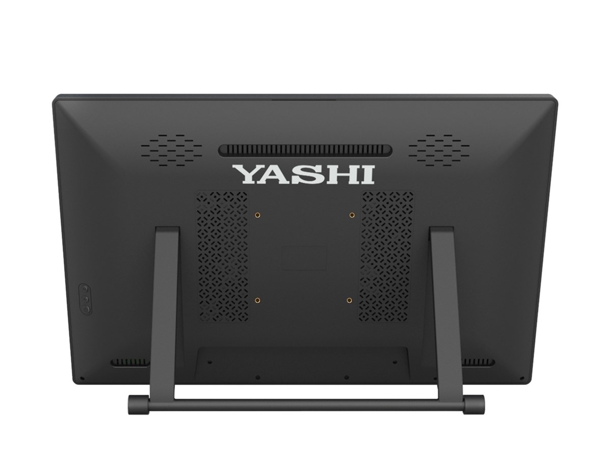 YASHI MONITOR TOUCH 21,5 LED IPS 16:9 FHD 250 CDM, VGA/DVI/HDMI 10 TOCCHI CAPACITIVO