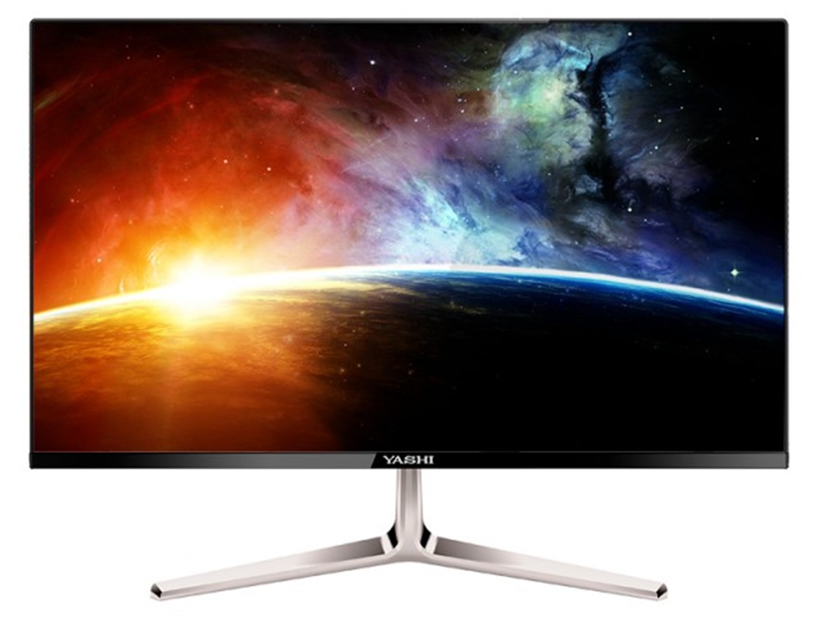 YASHI MONITOR 24" LED IPS 16:9 FHD 350CD/M 2M2  VGA/ HDMI  MULTIMEDIALE, PIONEER SLIM