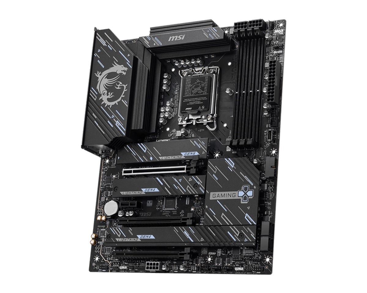 MSI MB Z890 GAMING PLUS WIFI, Z890,LGA1851,4DDR5,3PCI-EX16,1PCI-EX1,4M.2 ,1USB4, 1USB3.2 GEN2 X2