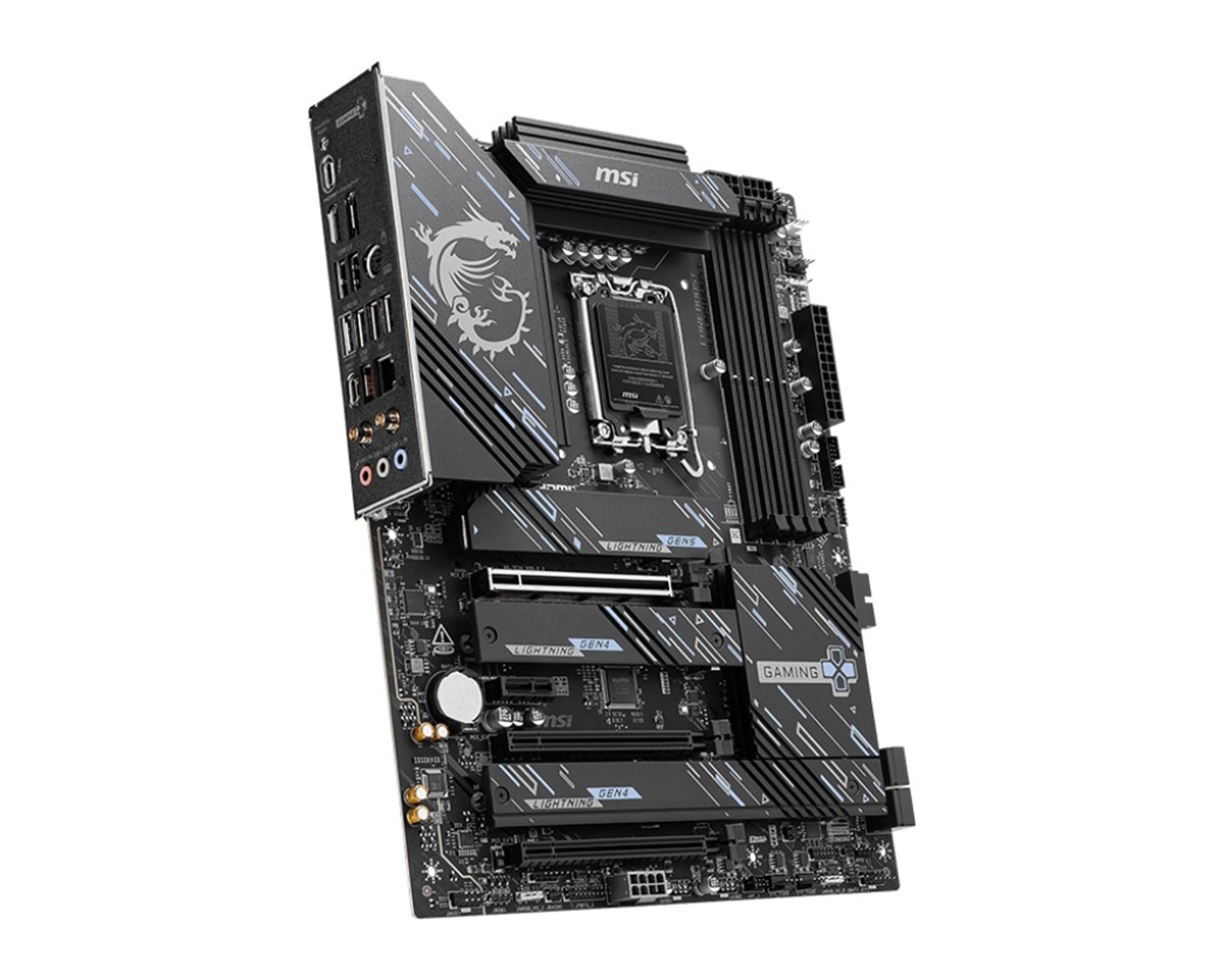 MSI MB Z890 GAMING PLUS WIFI, Z890,LGA1851,4DDR5,3PCI-EX16,1PCI-EX1,4M.2 ,1USB4, 1USB3.2 GEN2 X2
