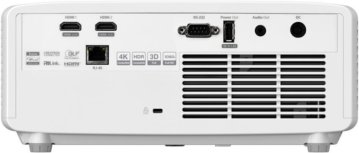 OPTOMA VIDEOPROIETTORE ZH450, OTTICA CORTA, DLP, FHD, 4500 LUMEN, CONTR 300.000:1, HDMI