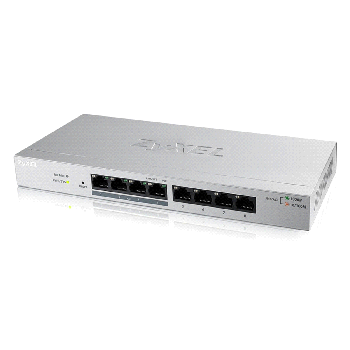 Zyxel switch POE GS1008HP 8 porte