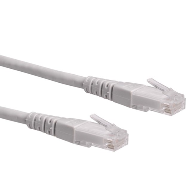 ROLINE CAVO UTP PATCHCORD CAT.6, CLASS E, GRIGIO, 3M