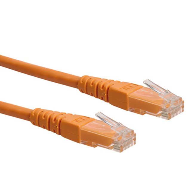 ROLINE CAVO UTP PATCHCORD CAT.6, CLASS E, ARANCIO, 3M