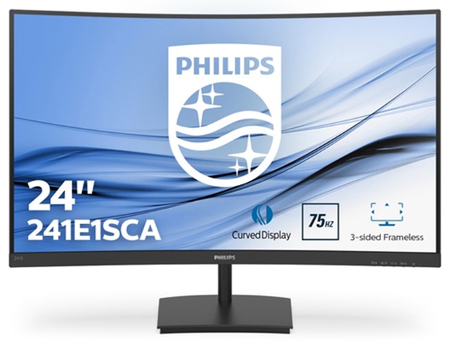 PHILIPS MONITOR CURVO 23,6" VA FHD 4MS 250CD/M VGA/HDMI MULTIMEDIALE