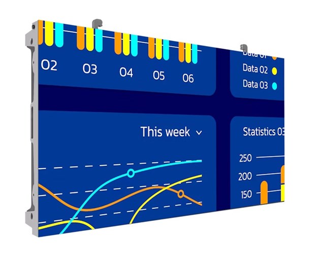 PHILIPS DISPLAY DIRECT VIEW (DVLED) 27" 16:9, 650 CDM , RJ45, 24/7, 480x270 PIXEL