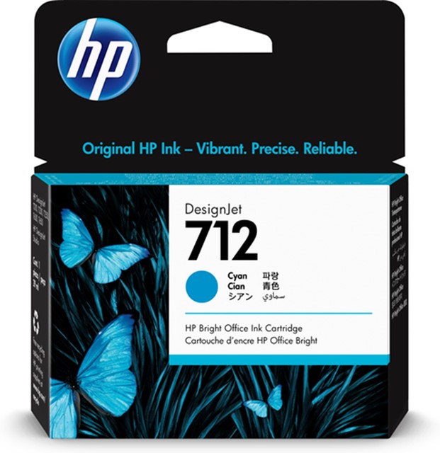 HP CART INK CIANO 712