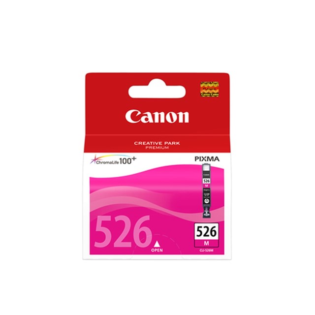 CANON CARTUCCIA CLI-526M MAGENTAO 9 ML MG5150/5250/6150/8180 IP4850 4542B001