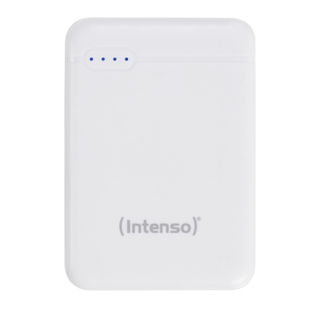 INTENSO POWER BANK 5000MAH USB A+TYPE C  5V-2.1A MICRO USB+TYPE C 5V-2.1A WHITE