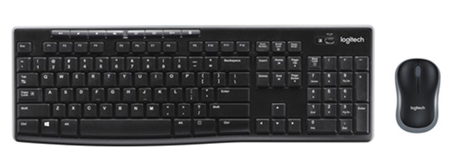 LOGITECH BUNDLE WIRELESS MOUSE + TASTIERA MK270