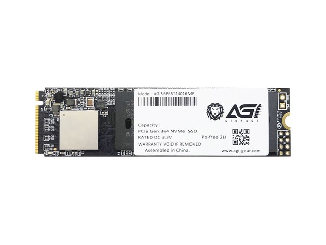 AGI SSD INTERNO M.2 2TB PCIE 2280 Gen. 3x4 Read/Write 3500/3270 - DRAM CACHE