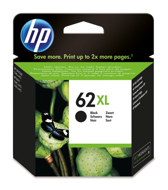 HP CART. INK NERO 62XL 600PAG