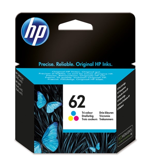 HP CART. INK COLORE (CIANO + MAGENTA + GIALLO) N.62 PER OJ5640