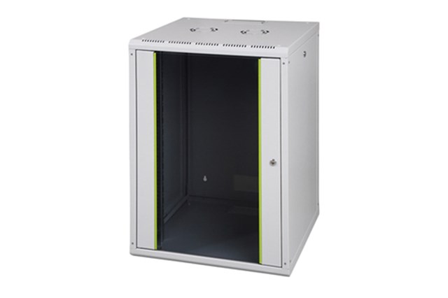 DIGITUS ARMADIO 20 UNITA DA MURO LINEA SOHO (A)980x(L)600x(P)450 MM, GRIGIO CHIARO