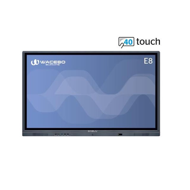 WACEBO DABLIU DISPLAY TOUCH INTERATTIVO 75" E13L-C 4K, 500CDM, 8GB / 32GB STORAGE, 40 TOCCHI, STAFFA INCLUSA, ANDROID13