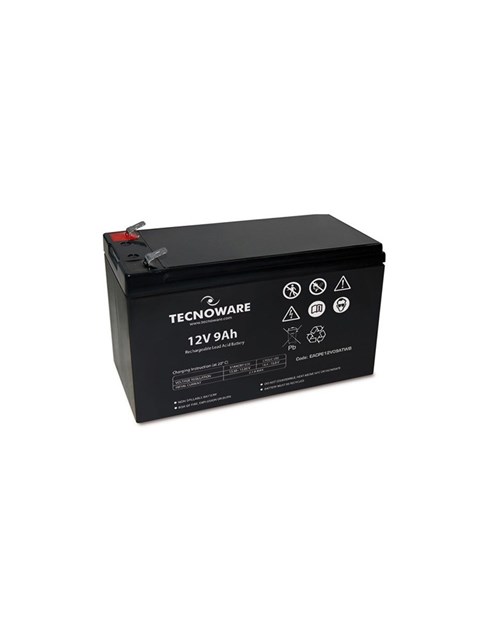 TECNOWARE POWER BATTERY TECNOWARE 12V 9AH FASTON 6,3 MM