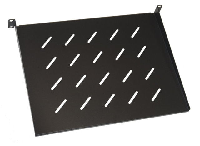 LINK RIPIANO PER ARMADIO 19" 1 UNITA PROFONDITA 350 MM NERO
