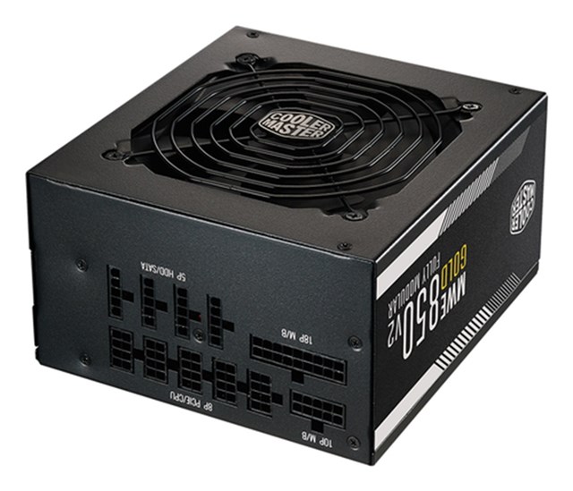 COOLER MASTER ALIMENTATORE MWE GOLD 850 V2 850W 80+ GOLD ATX3.1 120MM FAN