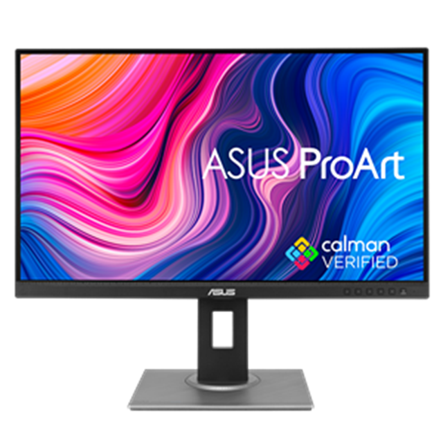 ASUS MONITOR 27" LED IPS WQHD 16:9 5MS 350 CDM DVI/DP/HDMI, PIVOT, MULTIMEDIALE, PROART DISPLAY, 100 sRGB, 100 REC.709, CALMAN VERIFIED - 3 ANNI GAR.
