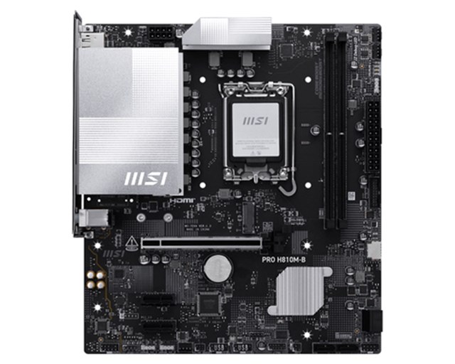 MSI MB PRO H810M-B601-7E64-010,13801-7E64-001STD PRO H810M-B, H810, LGA1851, 2DDR5, 1PCIe