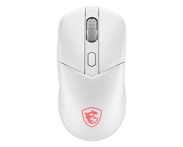 MSI MOUSE VERSA 300 W BIANCO, WIRELESS, OTTICO, 8000DPI,6 PULSANTI CON ROTELLA