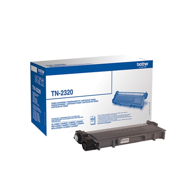 BROTHER TONER NERO 2600 PAG PER DCP-L2500D/L2540DN