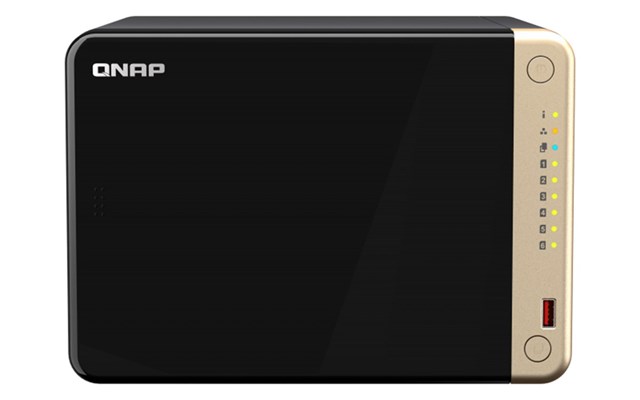 NAS QNAP TS-664 Tower 6-Bay CPU Celeronr N5105/N5095 quad-core + 8 GB DDR4 6x SATA 2,5"/3,5" + 2X M.