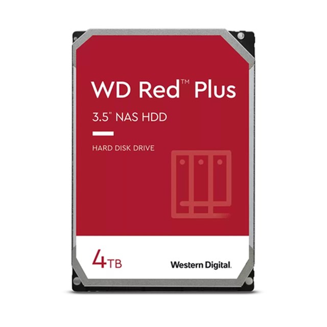 WESTERN DIGITAL HDD RED 4TB 3,5" INTELLIPOWER SATA 6GB/S 64MB CACHE